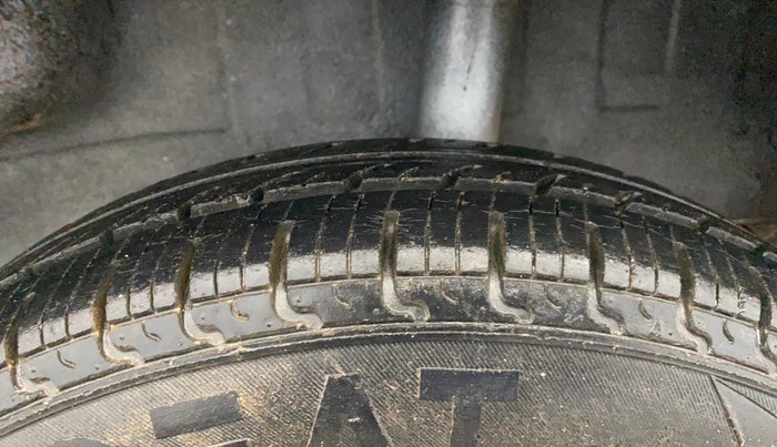 2018 Datsun Redi Go T, Petrol, Manual, 44,926 km, Left Rear Tyre Tread