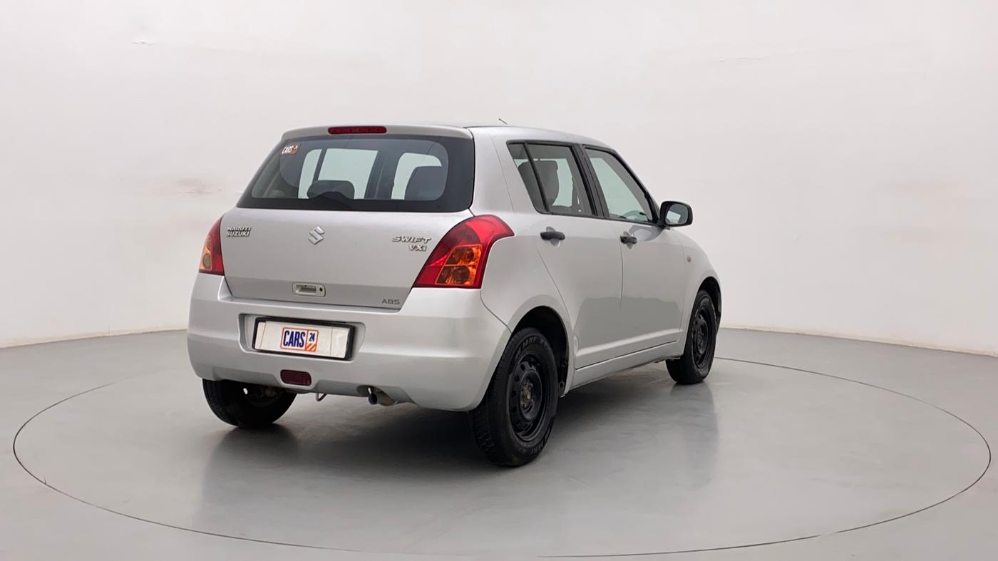 2011 Maruti Swift VXI, Petrol, Manual, 1,02,464 km, Right Back Diagonal