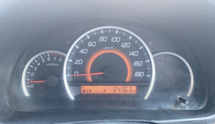 2015 Maruti Wagon R 1.0 VXI, Petrol, Manual, 64,362 km, Odometer Image
