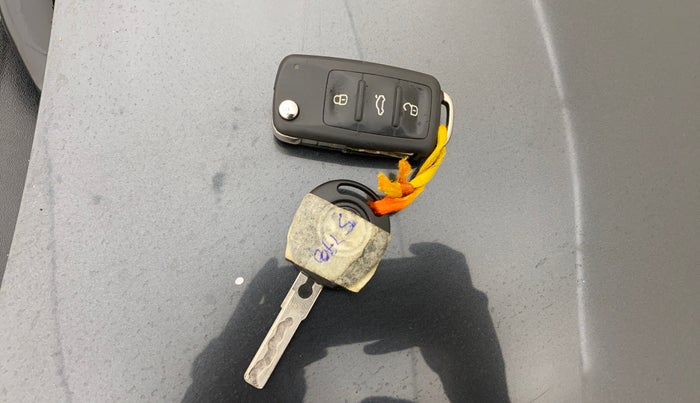 2018 Skoda Rapid STYLE 1.5 TDI AT, Diesel, Automatic, 77,468 km, Key Close Up