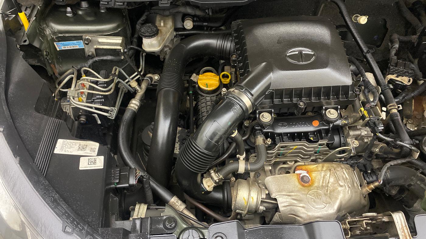 2021 Tata NEXON XZ PLUS PETROL, Petrol, Manual, 43,153 km, Engine View - Right