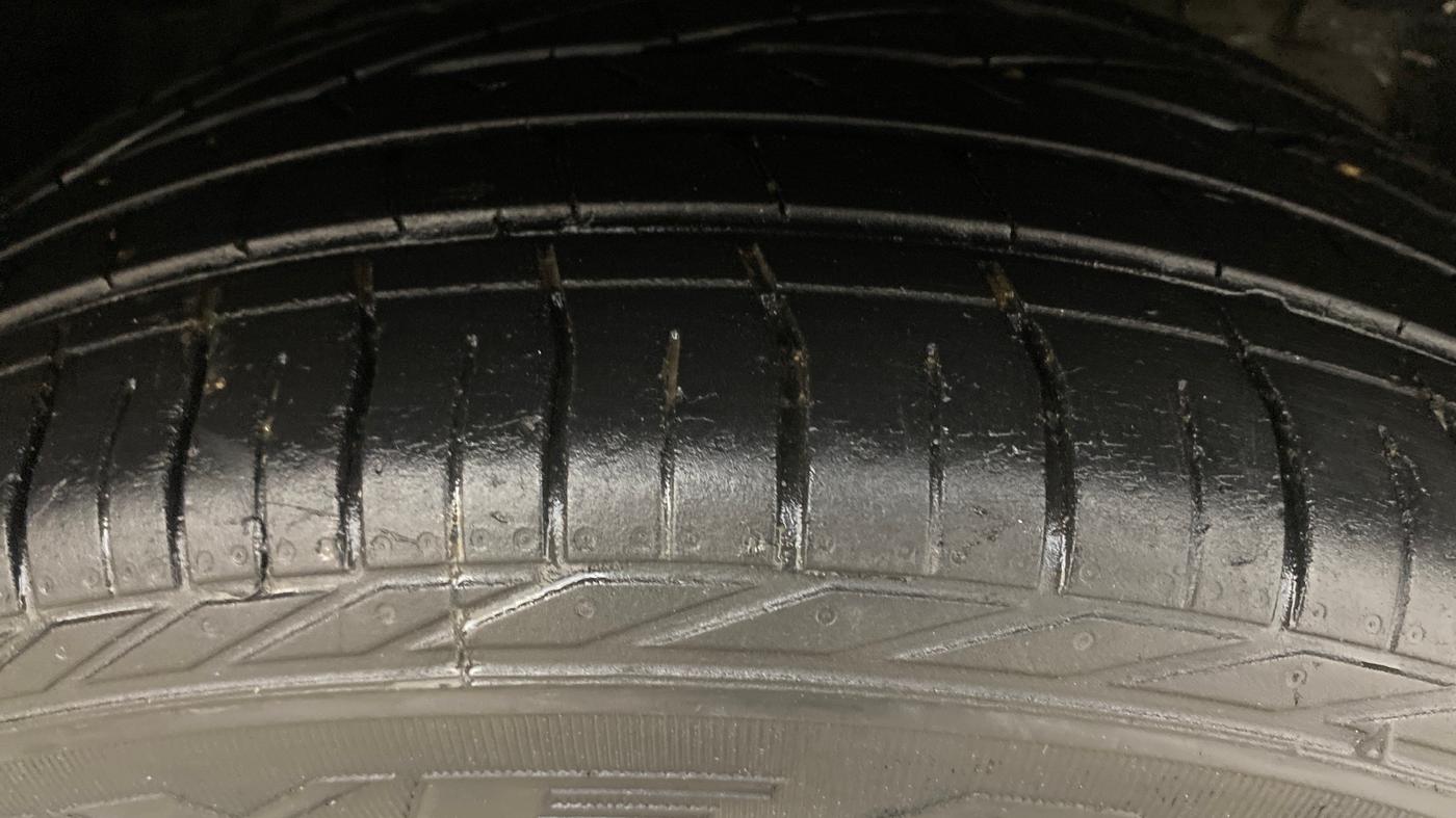2021 Tata NEXON XZ PLUS PETROL, Petrol, Manual, 43,153 km, Right Front Tyre Tread