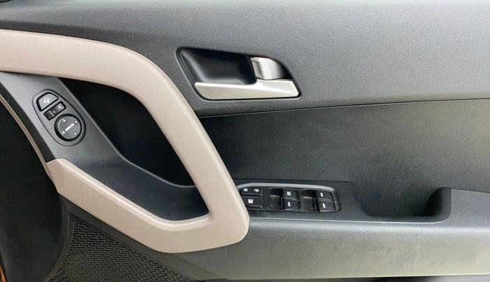 2018 Hyundai Creta SX AT 1.6 PETROL, Petrol, Automatic, 43,113 km, Driver Side Door Panels Control