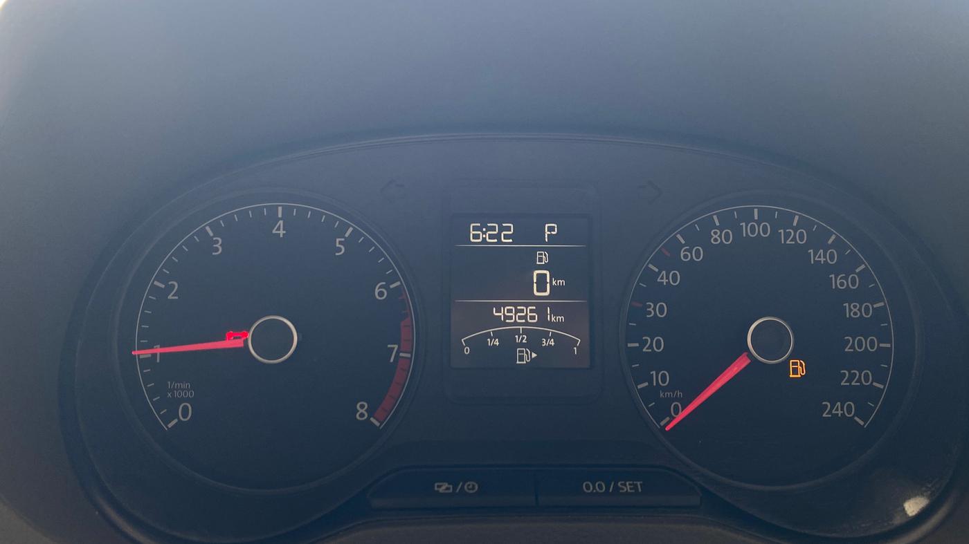 2016 Volkswagen Vento HIGHLINE PETROL AT, Petrol, Automatic, 49,229 km, Odometer Image