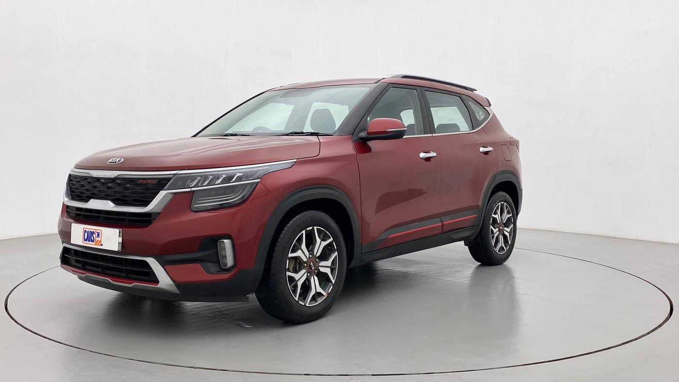 2019 KIA SELTOS GTK 1.4 PETROL, Petrol, Manual, 77,498 km, Left Front Diagonal
