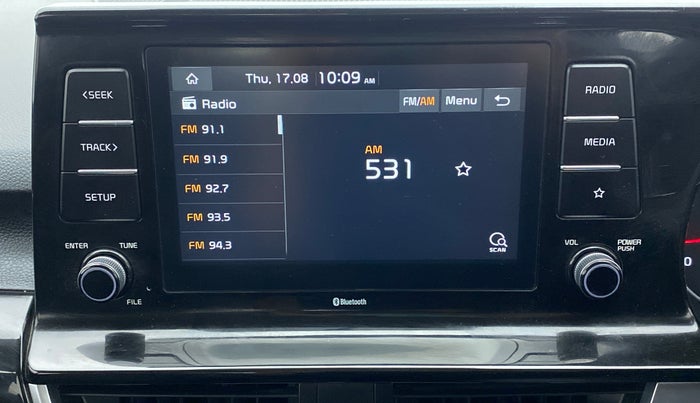2019 KIA SELTOS GTK 1.4 PETROL, Petrol, Manual, 77,498 km, Infotainment System