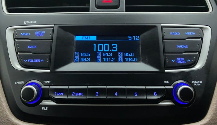 2020 Hyundai Elite i20 1.2 MAGNA PLUS VTVT, Petrol, Manual, 55,967 km, Infotainment System
