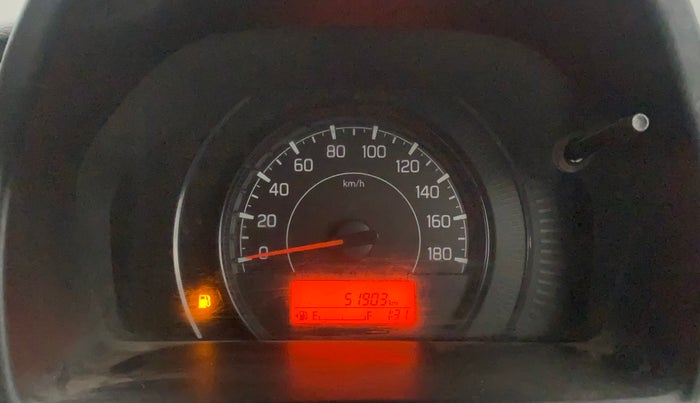 2019 Maruti New Wagon-R VXI 1.0, Petrol, Manual, 51,840 km, Odometer Image