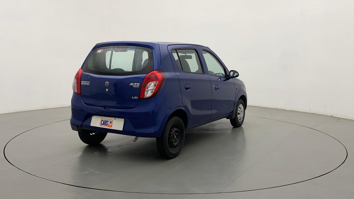 2015 Maruti Alto 800 LXI, Petrol, Manual, 53,512 km, Right Back Diagonal