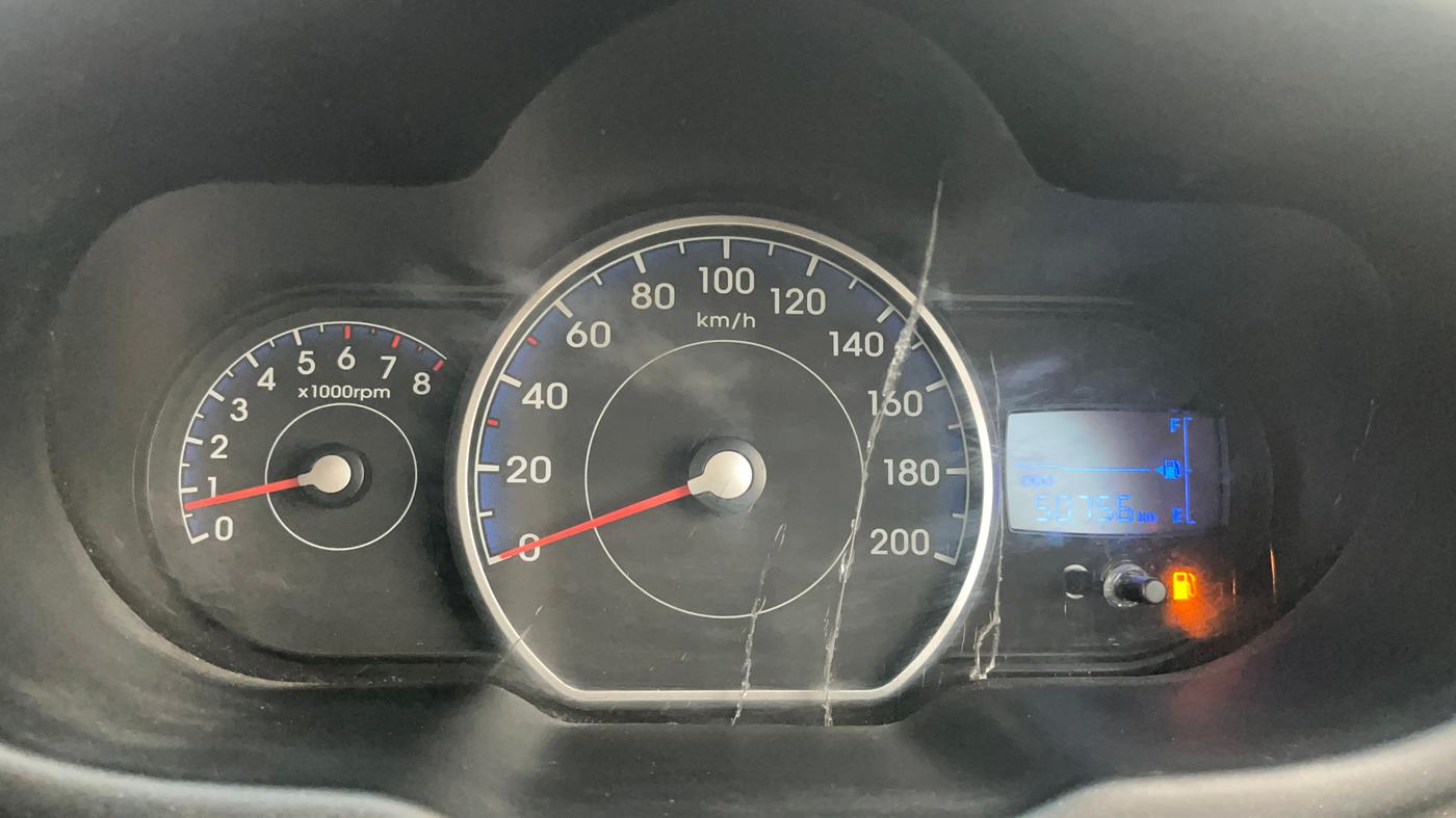 2013 Hyundai i10 SPORTZ 1.1, Petrol, Manual, 50,742 km, Odometer Image