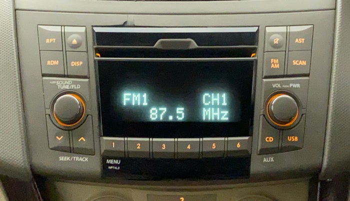 2014 Maruti Ertiga VXI CNG, CNG, Manual, 58,315 km, Infotainment System