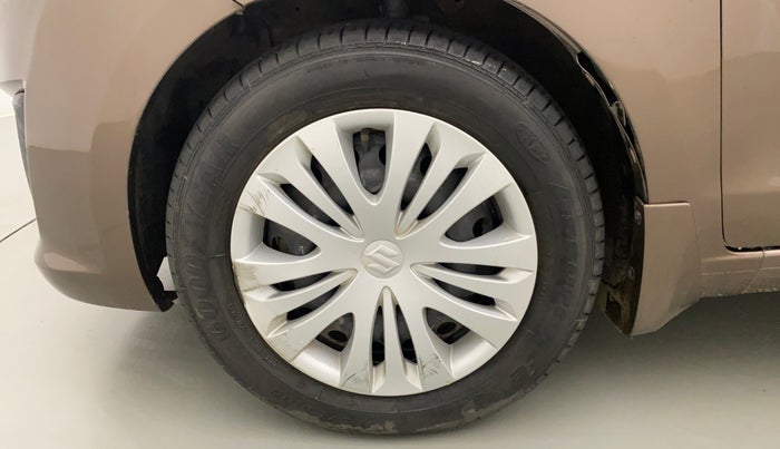 2014 Maruti Ertiga VXI CNG, CNG, Manual, 58,315 km, Left Front Wheel