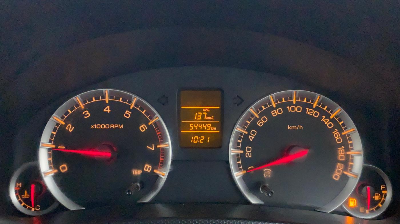 2014 Maruti Swift VXI D, Petrol, Manual, 54,630 km, Odometer Image