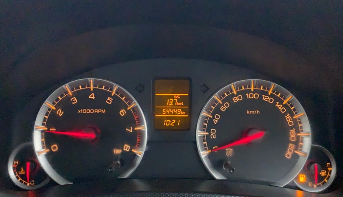 2014 Maruti Swift VXI D, Petrol, Manual, 54,630 km, Odometer Image