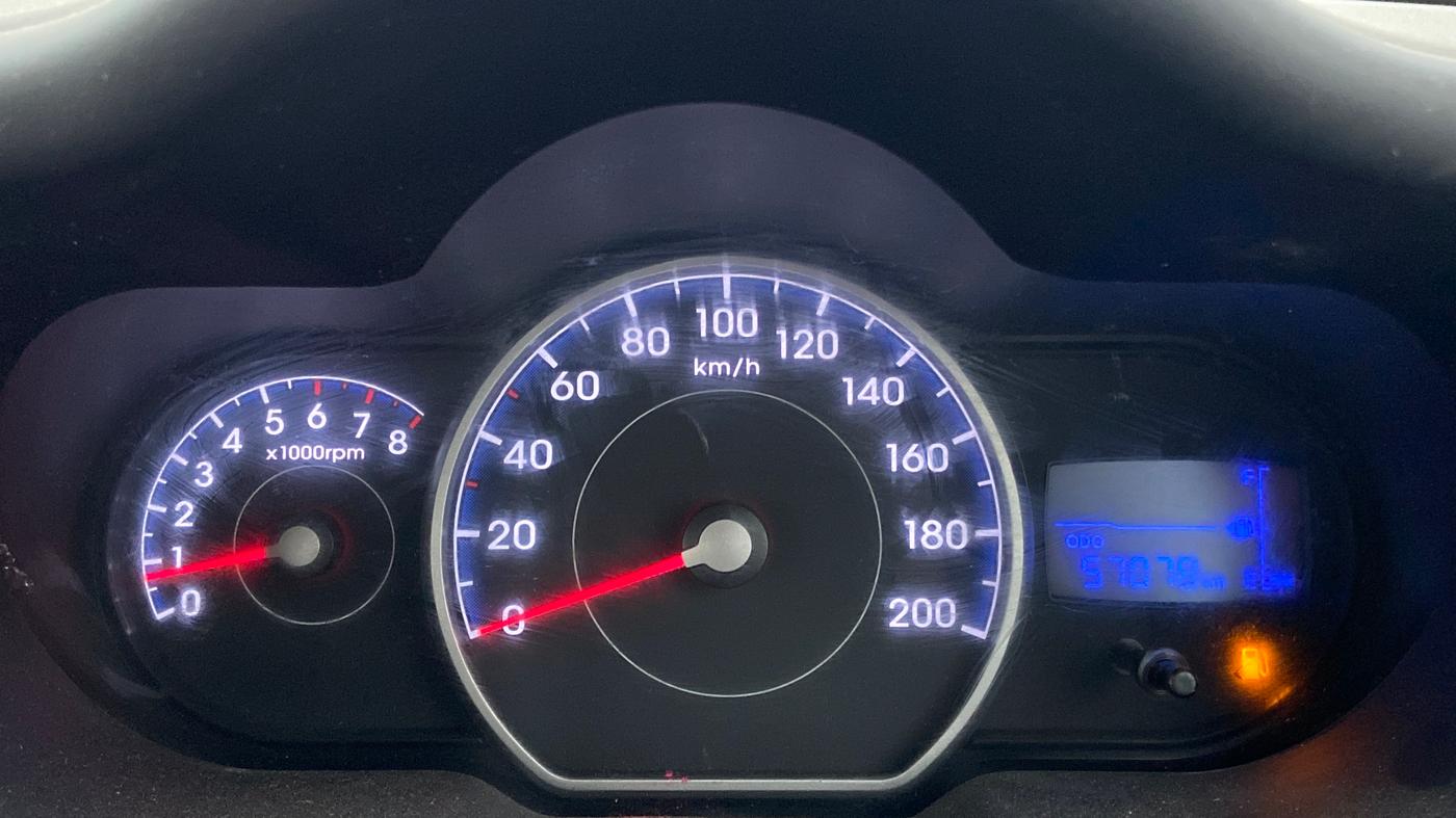 2013 Hyundai i10 MAGNA 1.1, Petrol, Manual, 57,078 km, Odometer Image