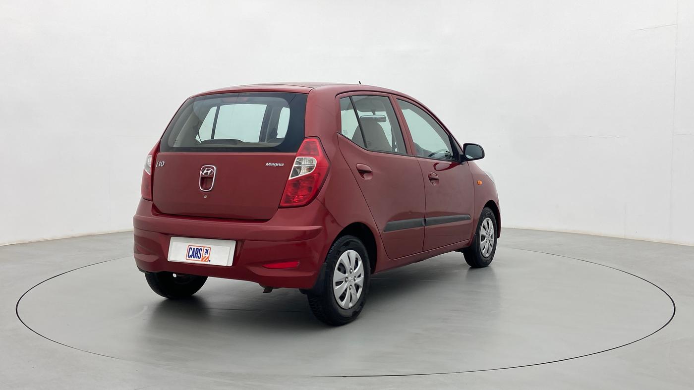 2013 Hyundai i10 MAGNA 1.1, Petrol, Manual, 57,078 km, Right Back Diagonal