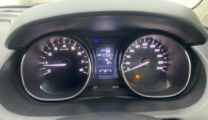 2018 Tata Tiago XZA PETROL, Petrol, Automatic, 57,210 km, Odometer Image
