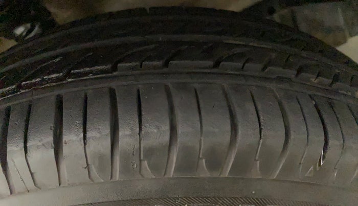 2018 Maruti Wagon R 1.0 VXI AMT, Petrol, Automatic, 34,473 km, Left Rear Tyre Tread