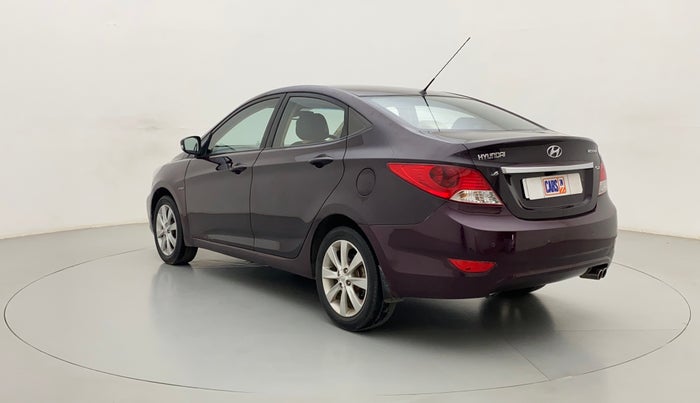 2013 Hyundai Verna FLUIDIC 1.6 VTVT SX, Petrol, Manual, 59,998 km, Left Back Diagonal