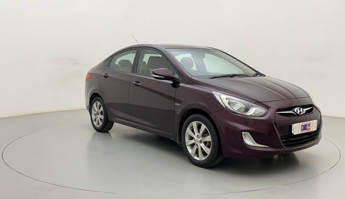 2013 Hyundai Verna FLUIDIC 1.6 VTVT SX, Petrol, Manual, 59,998 km, Right Front Diagonal