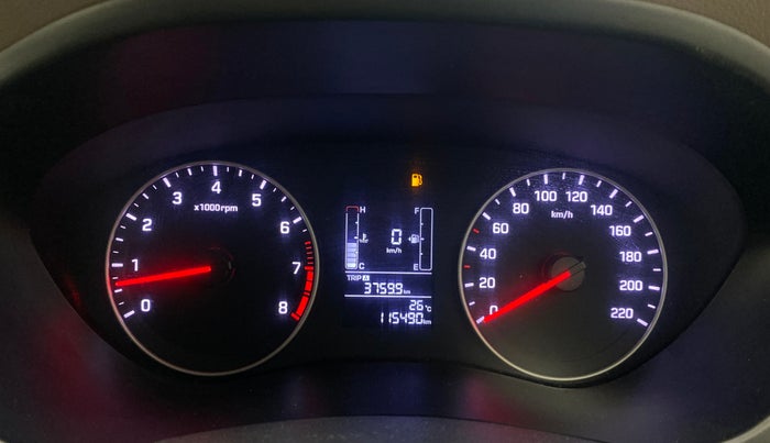 2018 Hyundai Elite i20 ASTA 1.2, Petrol, Manual, 1,15,411 km, Odometer Image