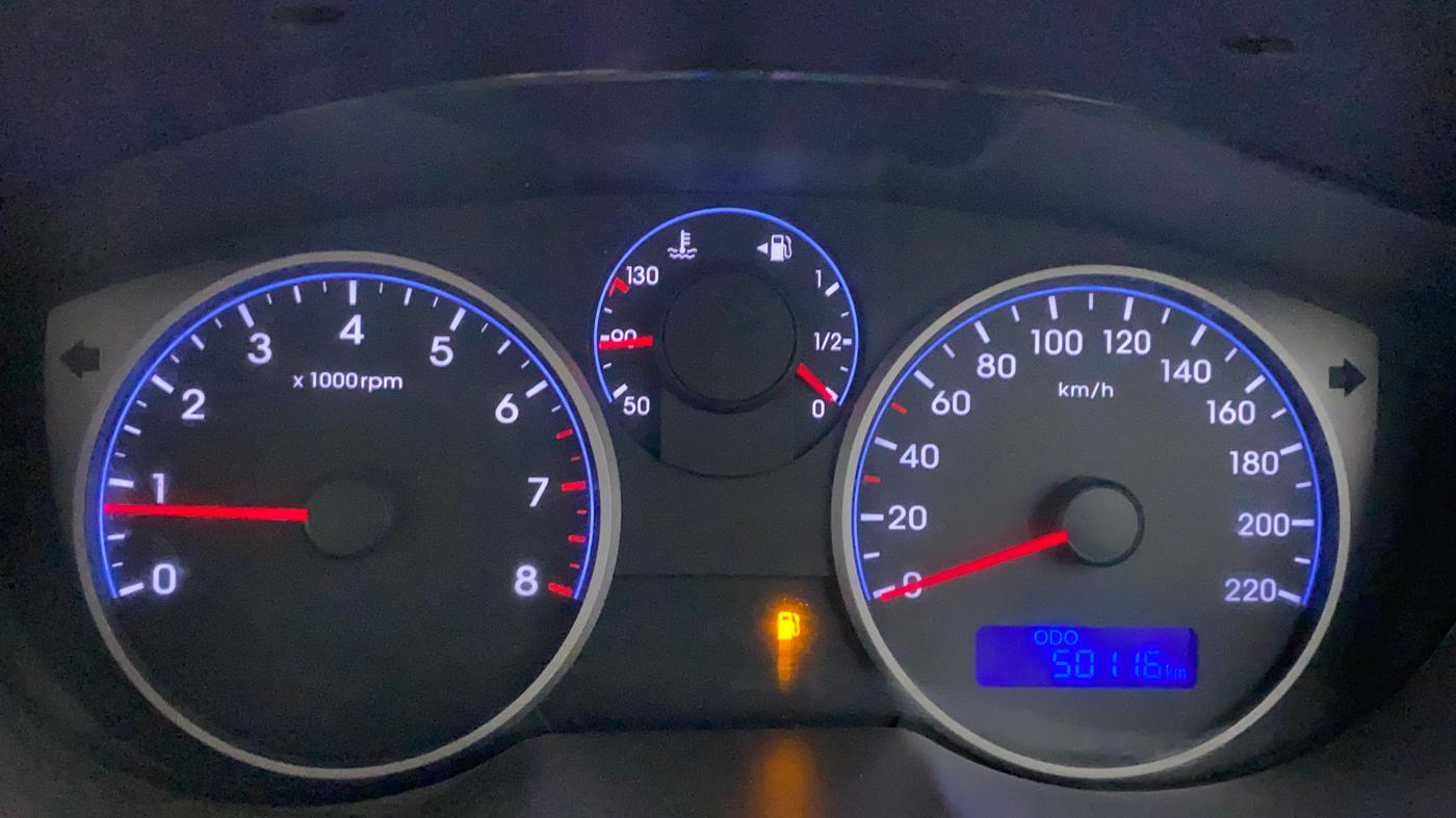 2013 Hyundai i20 MAGNA (O) 1.2, Petrol, Manual, 50,116 km, Odometer Image