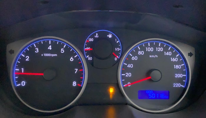 2013 Hyundai i20 MAGNA (O) 1.2, Petrol, Manual, 50,116 km, Odometer Image