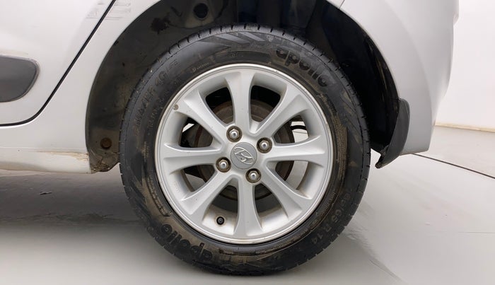 2015 Hyundai Grand i10 ASTA AT 1.2 KAPPA VTVT, Petrol, Automatic, 64,687 km, Left Rear Wheel