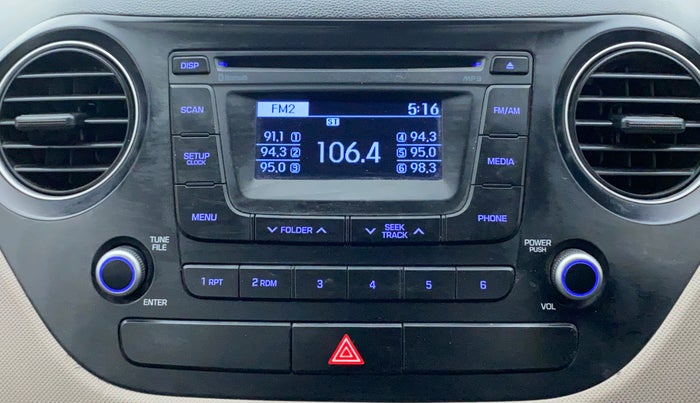 2015 Hyundai Grand i10 ASTA AT 1.2 KAPPA VTVT, Petrol, Automatic, 64,687 km, Infotainment System