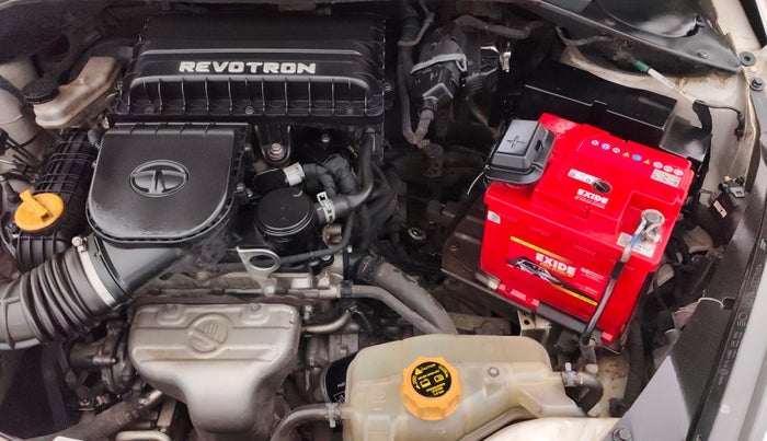 2017 Tata TIGOR XZ (O) PETROL, Petrol, Manual, 1,00,517 km, Engine View - Left