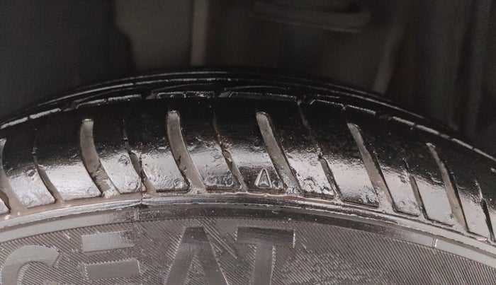 2017 Tata TIGOR XZ (O) PETROL, Petrol, Manual, 1,00,517 km, Left Rear Tyre Tread