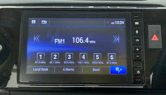 2022 Honda Amaze 1.2L I-VTEC VX, Petrol, Manual, 11,935 km, Infotainment System
