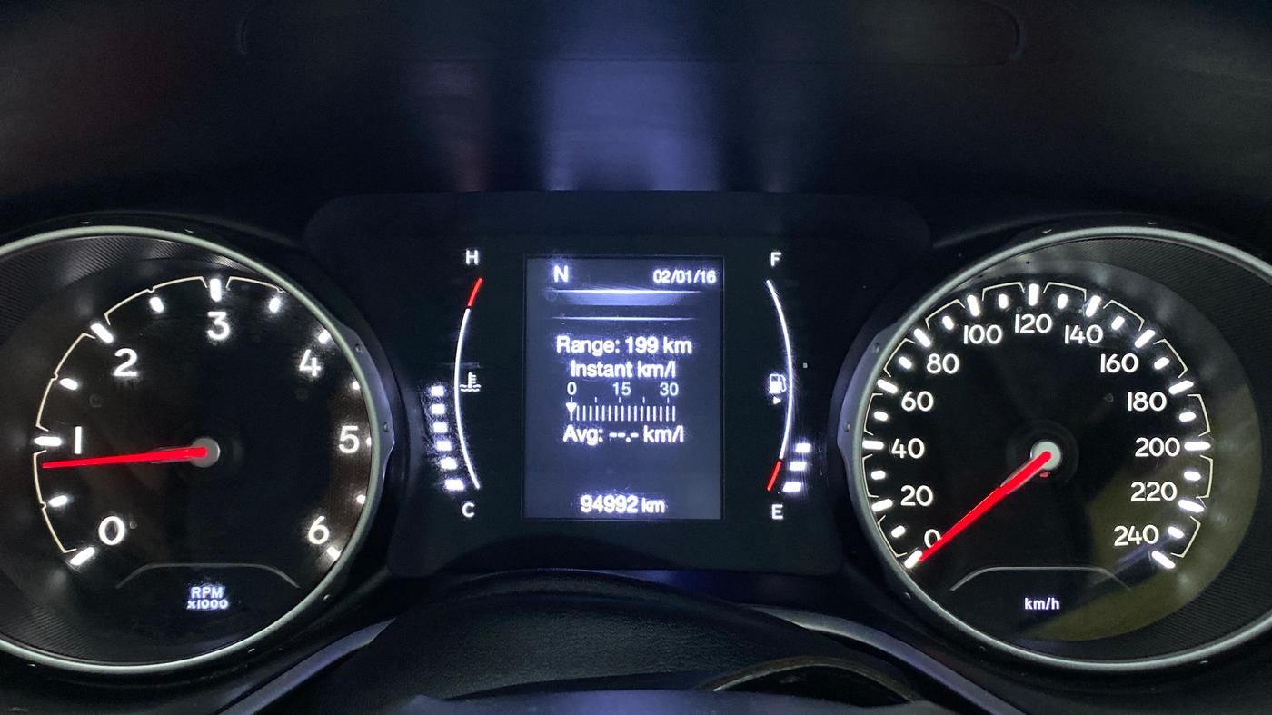 2017 Jeep Compass 2.0 LIMITED, Diesel, Manual, 95,384 km, Odometer Image