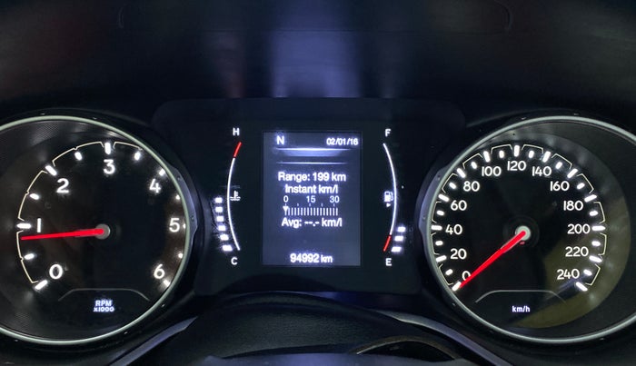2017 Jeep Compass 2.0 LIMITED, Diesel, Manual, 95,384 km, Odometer Image