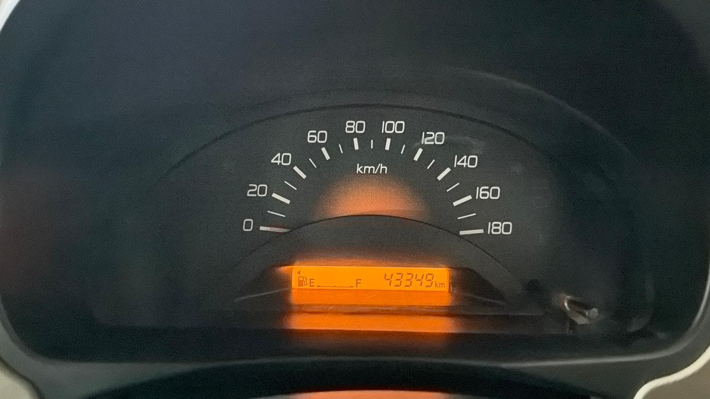 2016 Maruti Wagon R 1.0 LXI, Petrol, Manual, 43,339 km, Odometer Image