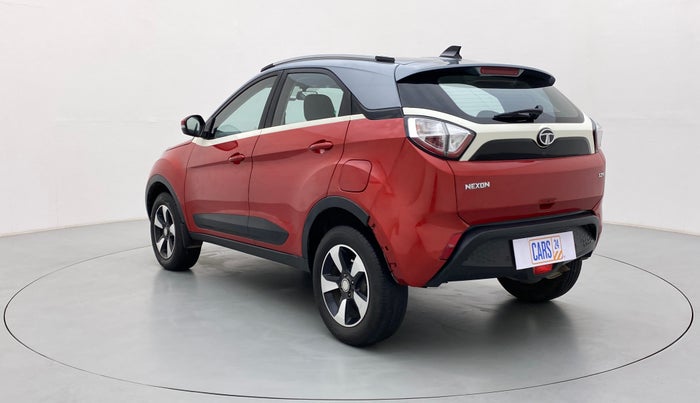 2018 Tata NEXON XZA + 1.2 PETROL A/T, Petrol, Automatic, 31,832 km, Left Back Diagonal