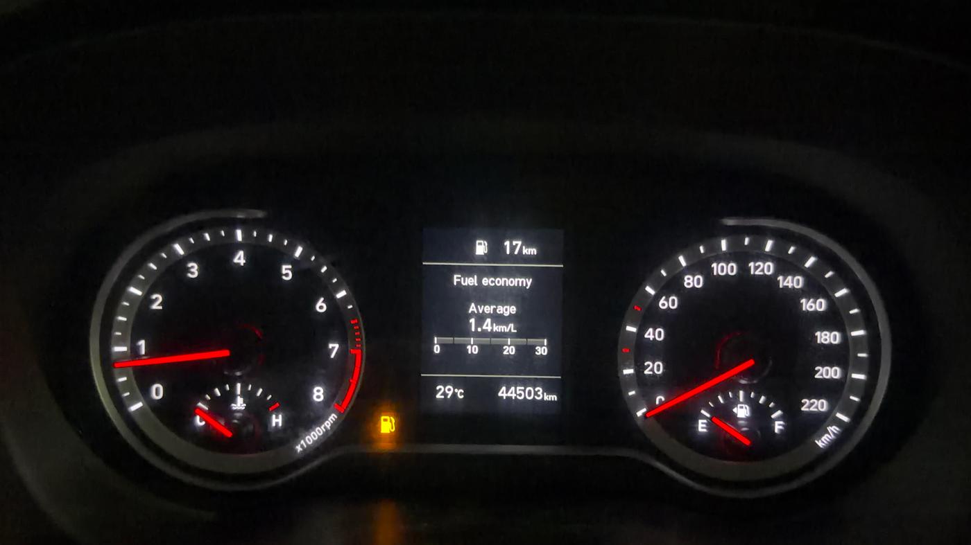 2023 Hyundai GRAND I10 NIOS SPORTZ 1.2 KAPPA VTVT, Petrol, Manual, 44,502 km, Odometer Image