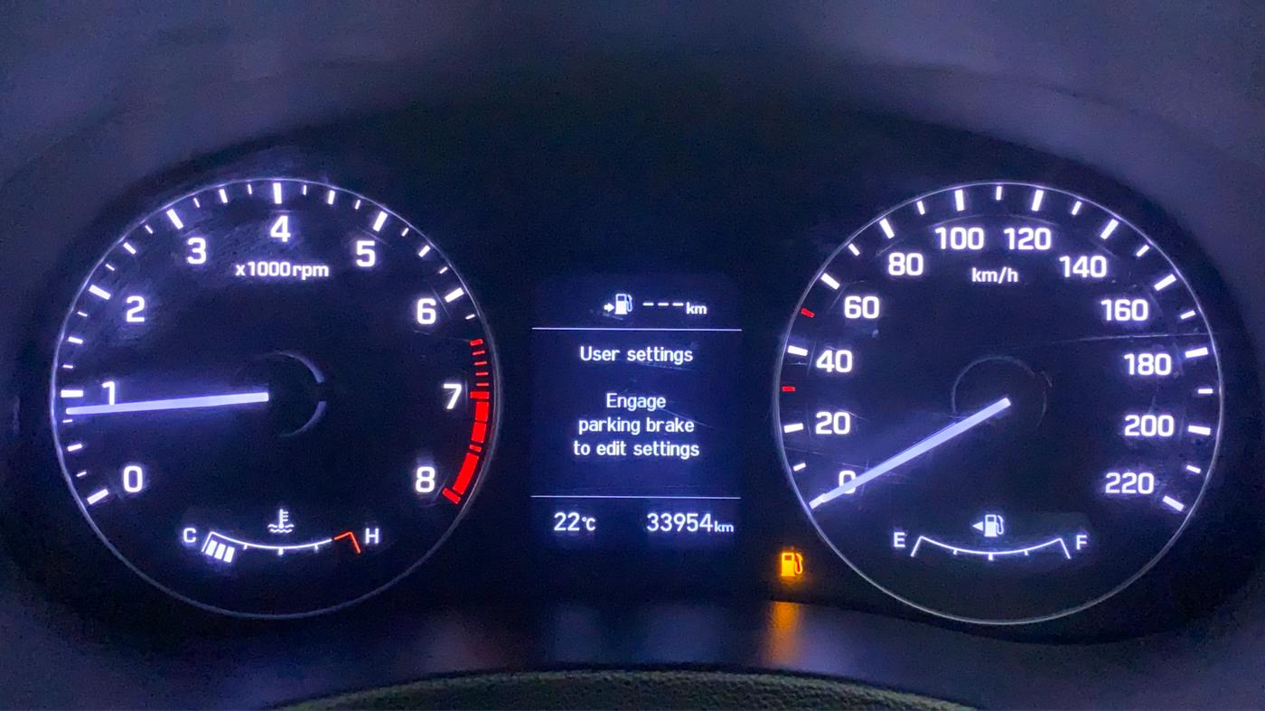 2018 Hyundai Creta 1.6 SX (O) VTVT, Petrol, Manual, 34,283 km, Odometer Image