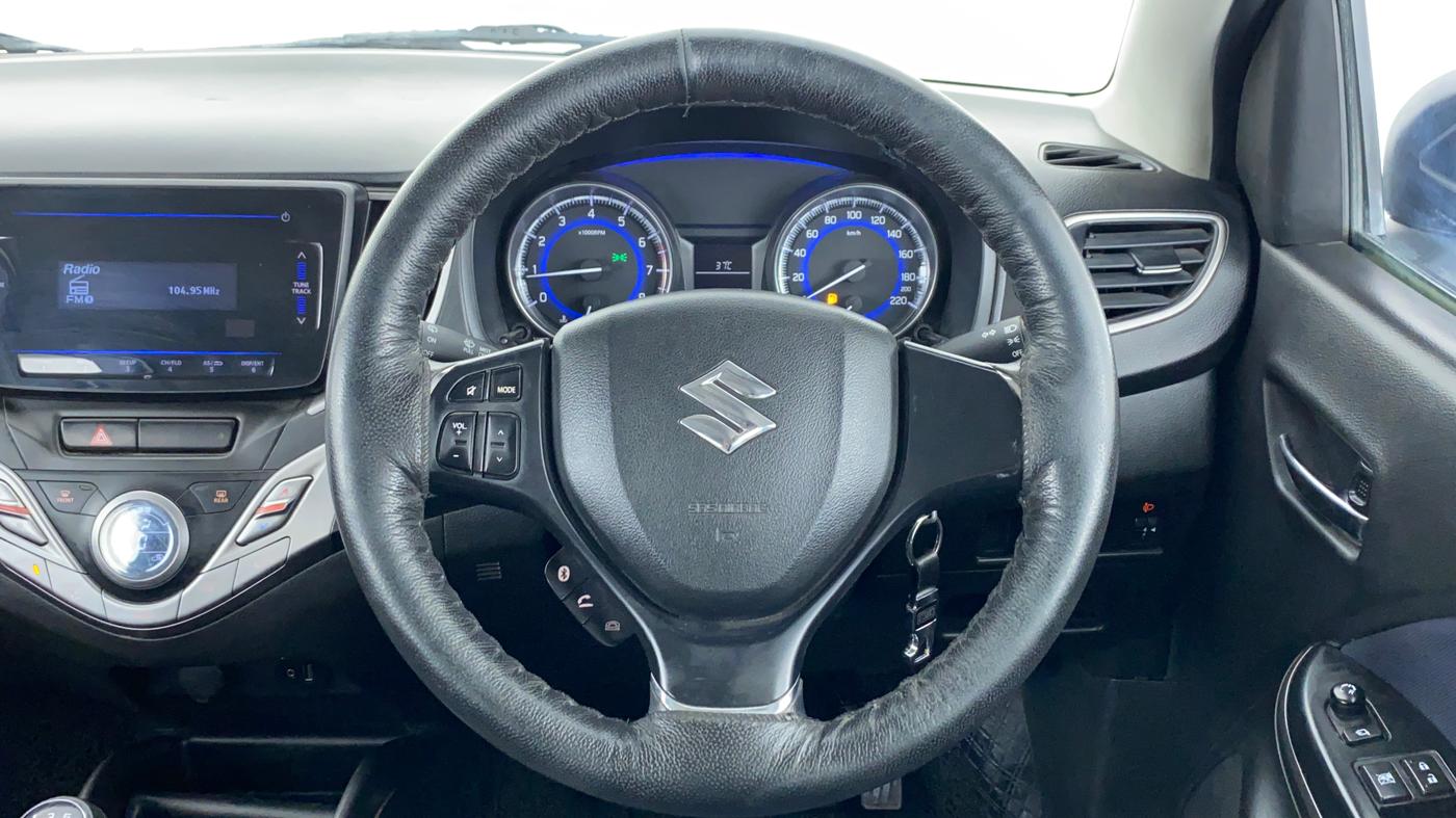 2020 Maruti Baleno DELTA PETROL 1.2, Petrol, Manual, Steering Wheel Close Up