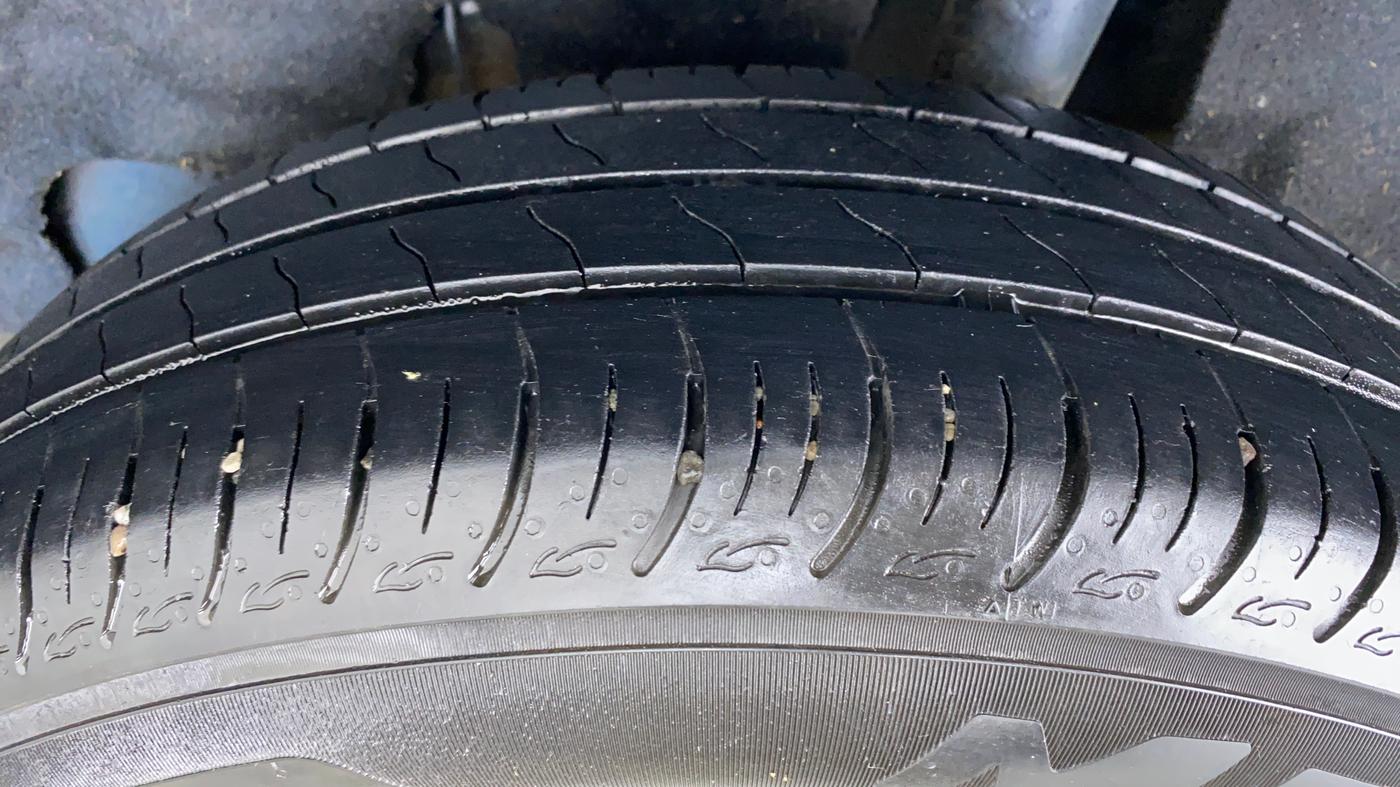 2020 Maruti Baleno DELTA PETROL 1.2, Petrol, Manual, Left Rear Tyre Tread