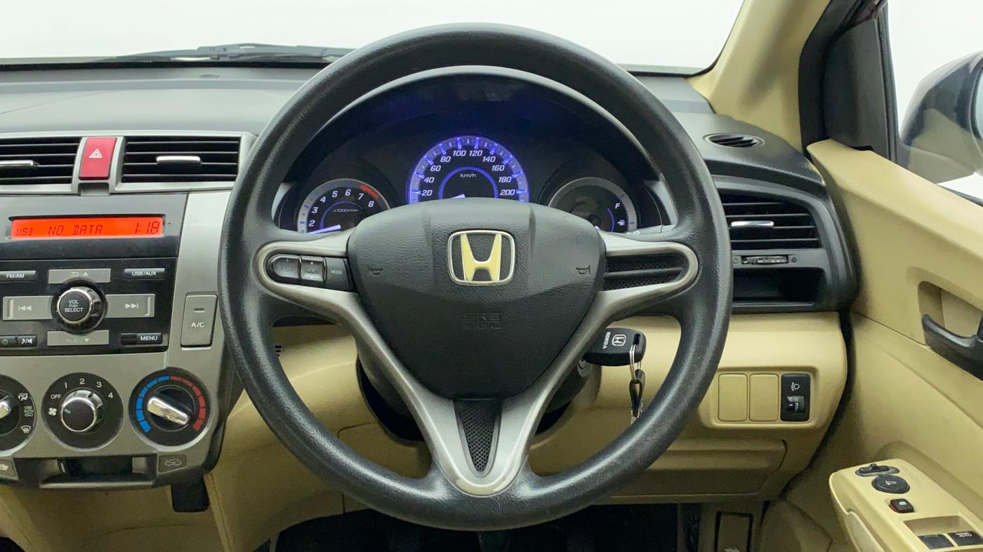 2012 Honda City S MT PETROL, Petrol, Manual, 45,073 km, Steering Wheel Close Up