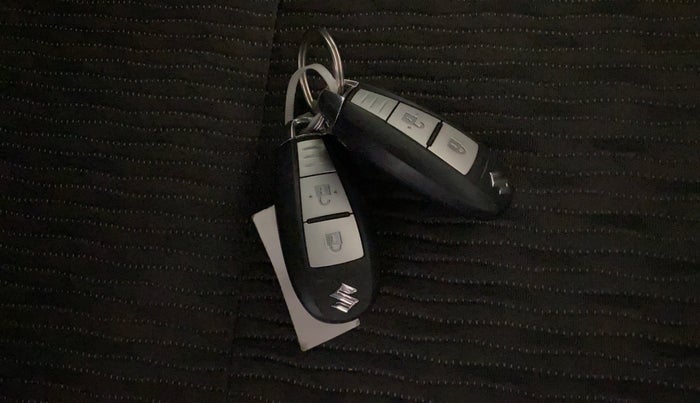 2018 Maruti Baleno ZETA CVT PETROL 1.2, Petrol, Automatic, 27,631 km, Key Close Up