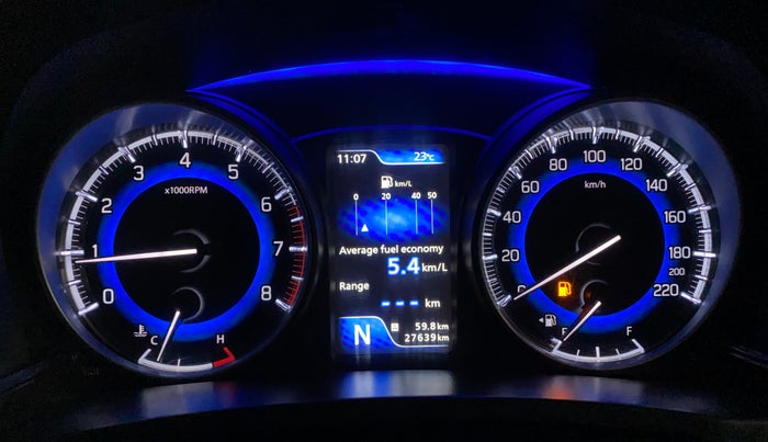 2018 Maruti Baleno ZETA CVT PETROL 1.2, Petrol, Automatic, 27,631 km, Odometer Image