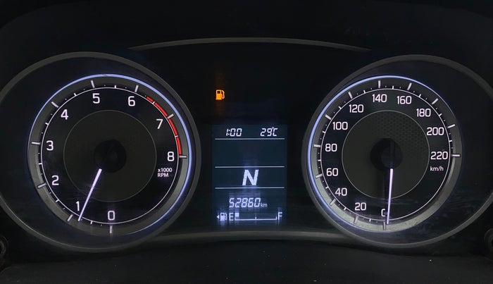 2018 Maruti Dzire VXI AMT, Petrol, Automatic, 52,857 km, Odometer Image