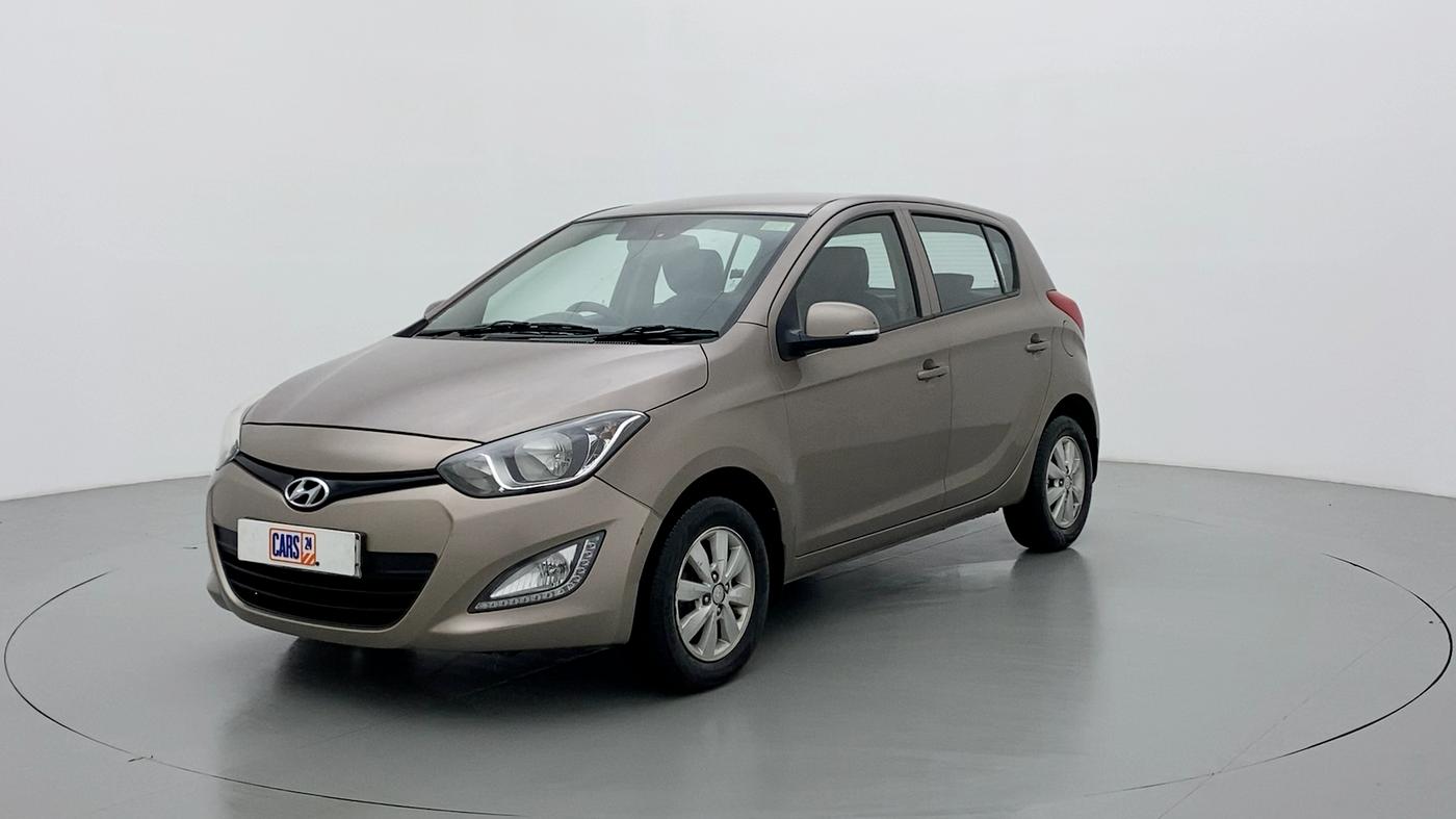 2013 Hyundai i20 SPORTZ 1.2 VTVT, Petrol, Manual, 49,600 km, Left Front Diagonal