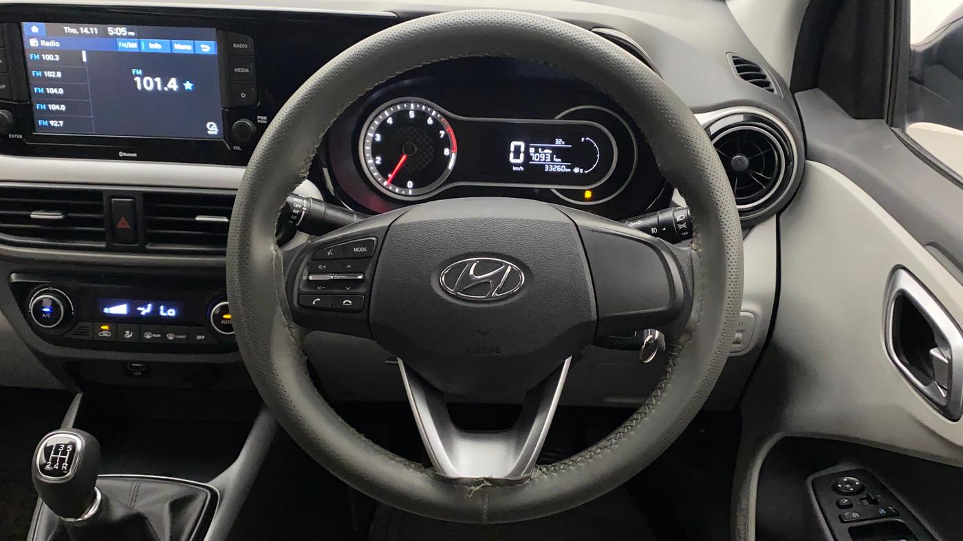 2020 Hyundai GRAND I10 NIOS SPORTZ 1.2 KAPPA VTVT, Petrol, Manual, 33,341 km, Steering Wheel Close Up