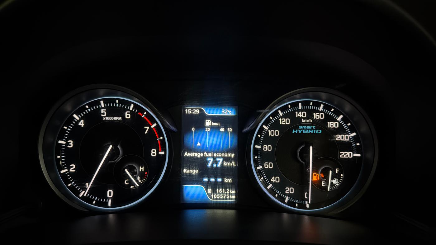 2019 Maruti Ertiga ZXI+ SHVS, Petrol, Manual, 1,05,566 km, Odometer Image
