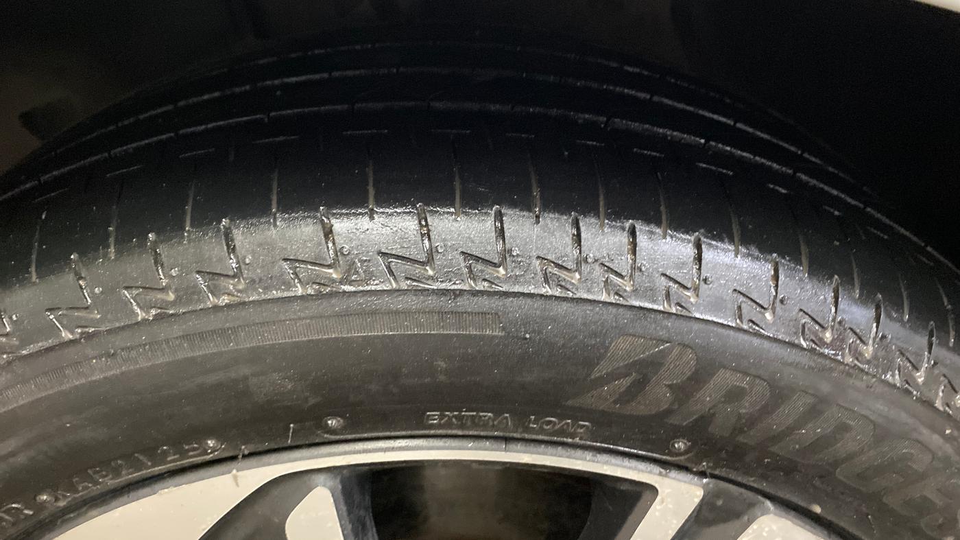 2019 Honda Civic 1.8L I-VTEC ZX CVT, Petrol, Automatic, 1,12,096 km, Left Front Tyre Tread