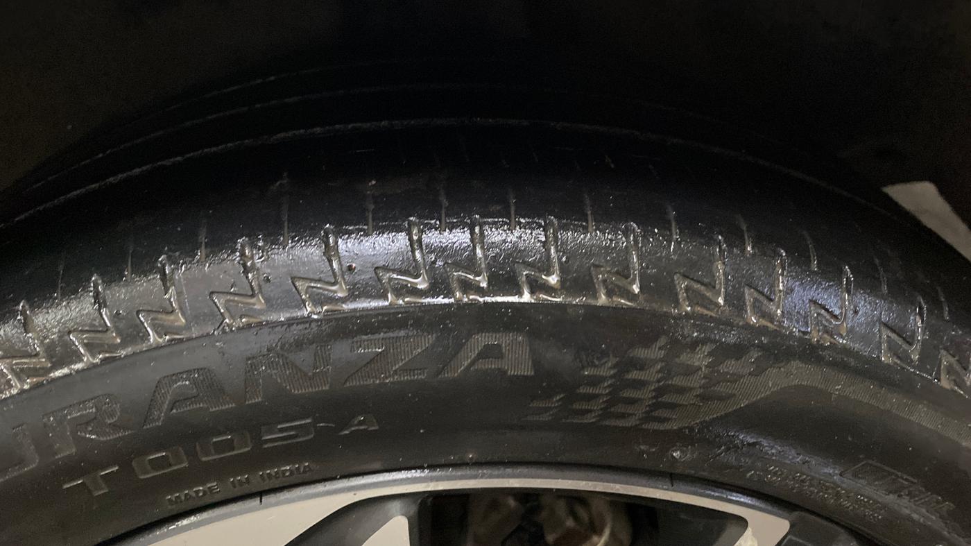 2019 Honda Civic 1.8L I-VTEC ZX CVT, Petrol, Automatic, 1,12,096 km, Left Rear Tyre Tread