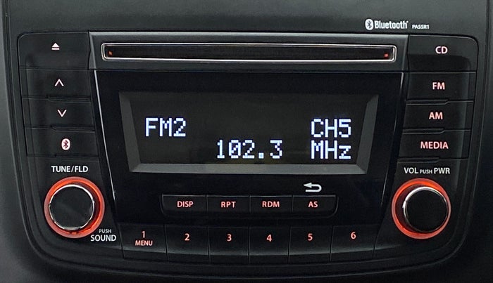 2017 Maruti Dzire VXI, Petrol, Manual, 41,639 km, Infotainment System